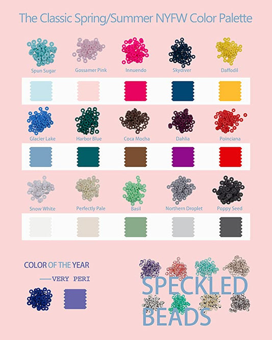 Clay Beads 7200 Pcs 2 Boxes Bracelet Making Kit - 24 Colors Polymer Clay Beads for Bracelet Making - Jewelry Making kit with Gift Pack - Bracelet Making Kit for Adults - Heishi Disc Beads